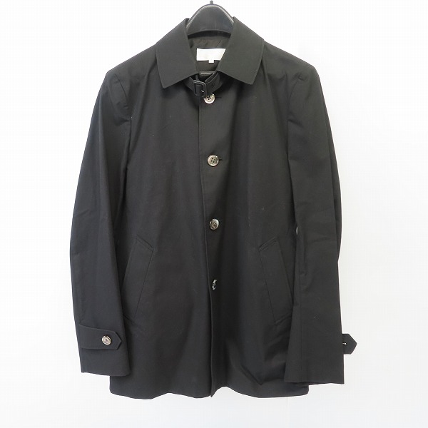 実際に弊社で買取させて頂いたEDIFICE/エディフィス 日本製 コットンコート ブラック/黒 46