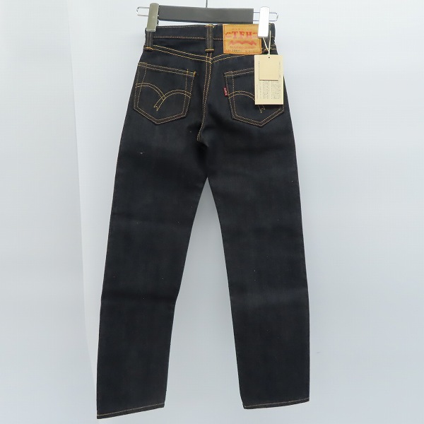 実際に弊社で買取させて頂いた【未使用】THE FLAT HEAD/フラットヘッド 3005B キッズ ストレート デニムパンツ W3の画像 1枚目