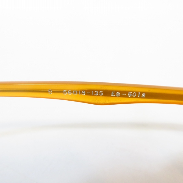 実際に弊社で買取させて頂いたspec espace/スペックエスパス 眼鏡/メガネフレーム ハーフリム ES-5012の画像 3枚目