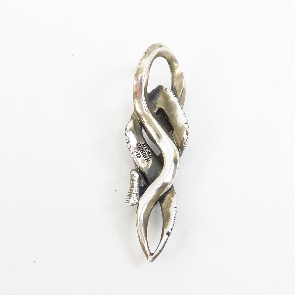 実際に弊社で買取させて頂いたDEAL DESIGN/ディールデザイン スネークペンダント w/ストーン SV925の画像 2枚目