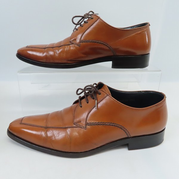 実際に弊社で買取させて頂いたBURBERRY/バーバリー レザードレスシューズ ブラウン BU1553 size：25.5cmの画像 3枚目