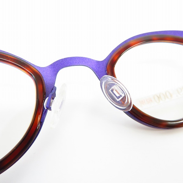 実際に弊社で買取させて頂いたAnne et Valentin/アンバレンタイン 眼鏡/メガネフレーム TYPO A110の画像 2枚目