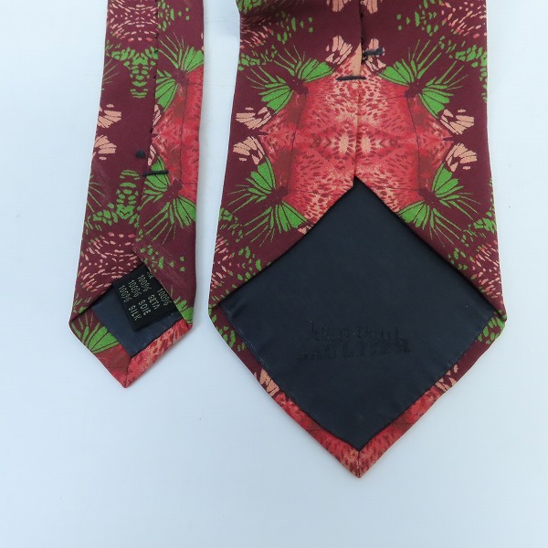 実際に弊社で買取させて頂いたJean Paul GAULTIER HOMME/ジャンポールゴルチェオム シルク ネクタイの画像 2枚目
