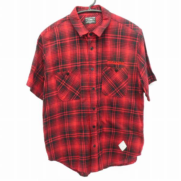 実際に弊社で買取させて頂いたCRIMIE/クライミー チェック 半袖シャツ L