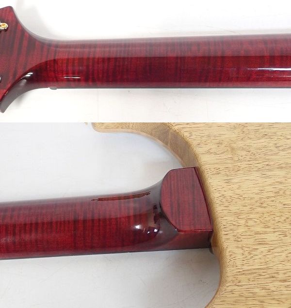 実際に弊社で買取させて頂いた★PRS/Paul Reed Smith/ポールリードスミス Wood Library CUSTOM 24-08 10 TOP 2016年製 ハードケース付き の画像 8枚目