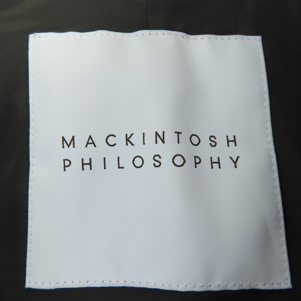 実際に弊社で買取させて頂いたMACKINTOSH PHILOSOPHY/ マッキントッシュフィロソフィー カモフラ柄 ステンカラーコート H1C20-110-78/36の画像 2枚目