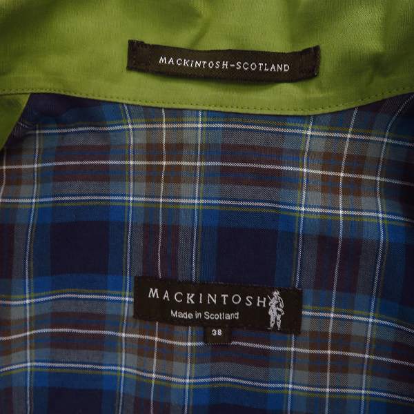 実際に弊社で買取させて頂いたMACKINTOSH/マッキントッシュ ステンカラーコート 38の画像 3枚目