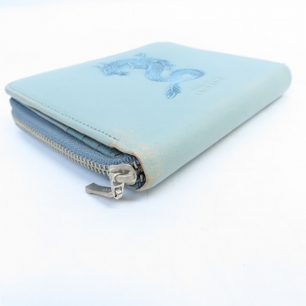 実際に弊社で買取させて頂いたJean Paul GAULTIER/ジャンポールゴルチエ ラウンドジップ二つ折り財布の画像 2枚目