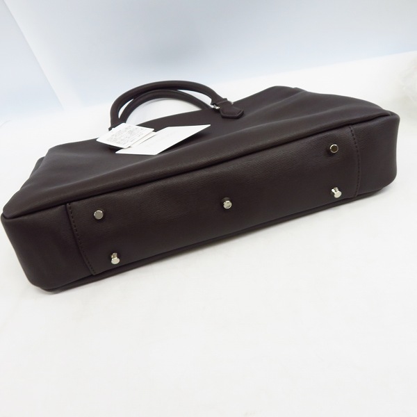 実際に弊社で買取させて頂いた【未使用】MACKINTOSH PHILOSOPHY/マッキントッシュ フィロソフィー  レザー ブリーフケース の画像 2枚目