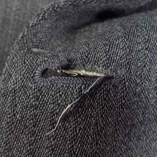 実際に弊社で買取させて頂いたBURBERRYS/バーバリーズ ウール シャドーストライプ 2P ダブル スーツ グレー AB7の画像 3枚目