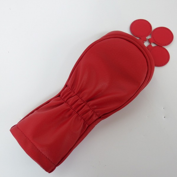 実際に弊社で買取させて頂いたTitleist/タイトリスト ユーティリティ AJHC9H ゴルフ用 ヘッドカバー レッドの画像 1枚目