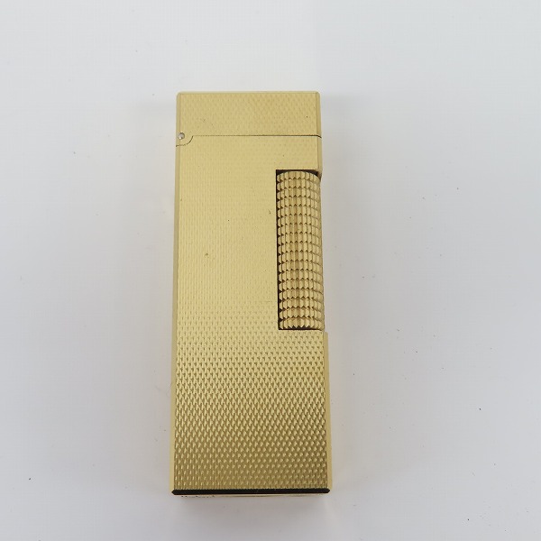 実際に弊社で買取させて頂いたdunhill/ダンヒル スリム ローラー ガスライター ゴールド の画像 1枚目