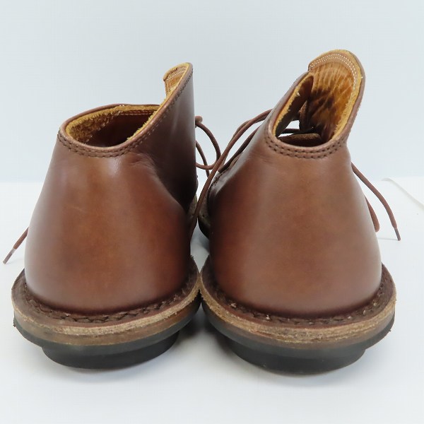 実際に弊社で買取させて頂いたtrippen/トリッペン チャッカ レザーシューズ ブラウン/40の画像 1枚目