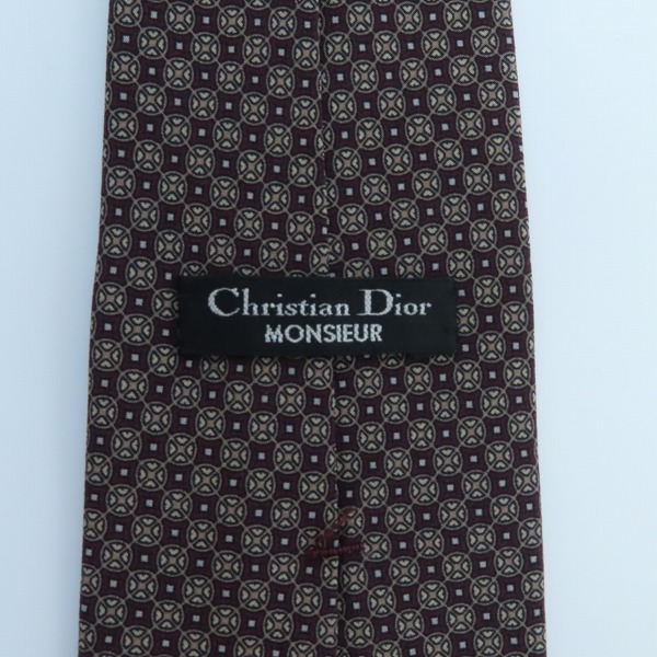 実際に弊社で買取させて頂いたChristian Dior Monsieur/クリスチャンディオール 総柄ネクタイ 5点セットの画像 3枚目