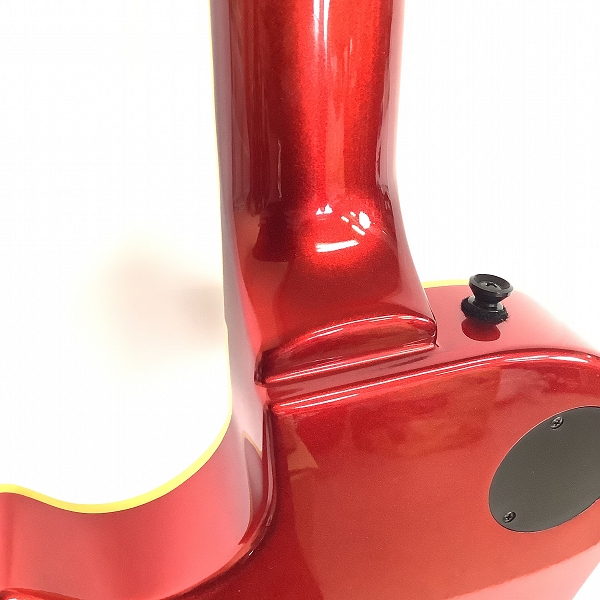 実際に弊社で買取させて頂いた★Epiphone/エピフォン Les Paul Standard レスポール スタンダード メタリックレッド ソフトケース付きの画像 6枚目