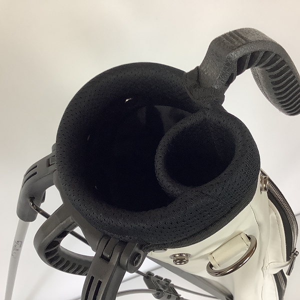 実際に弊社で買取させて頂いたTitleist/タイトリスト PUセルフスタンドキャリー スタンド式 クラブケース 47インチ対応 AJSSB91 ホワイトの画像 4枚目