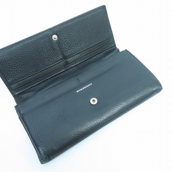 実際に弊社で買取させて頂いたBURBERRY/バーバリー レザー ウォレット/長財布の画像 3枚目