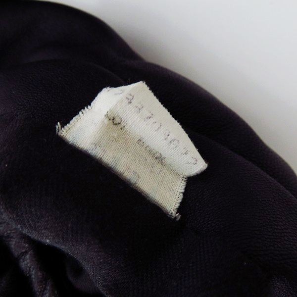 実際に弊社で買取させて頂いたSchott×GOODENOUGH/ショット×グッドイナフ Perfecto/パーフェクト レザー ダウンジャケット/Mの画像 5枚目