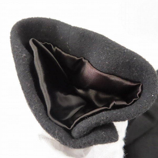 実際に弊社で買取させて頂いたHELMUT LANG/ヘルムートラング ウール カシミヤ混 チェスターコート/48の画像 7枚目
