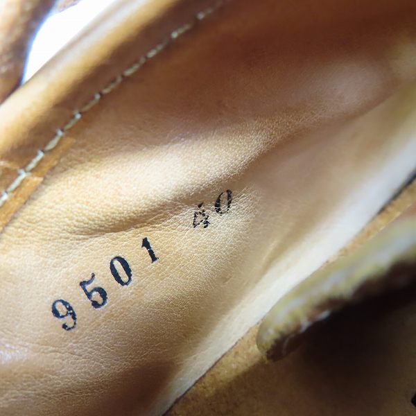 実際に弊社で買取させて頂いたtrippen/トリッペン レースアップ レザーシューズ 9501/40の画像 5枚目