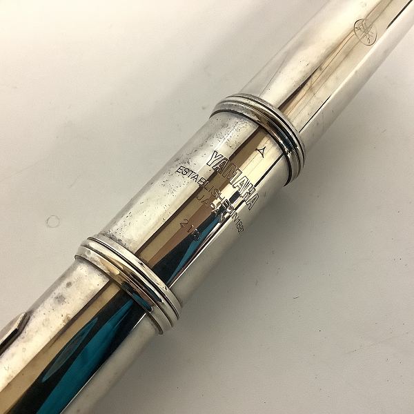 実際に弊社で買取させて頂いたYAMAHA/ヤマハ YFL-211S フルート Eメカ ケース付きの画像 2枚目