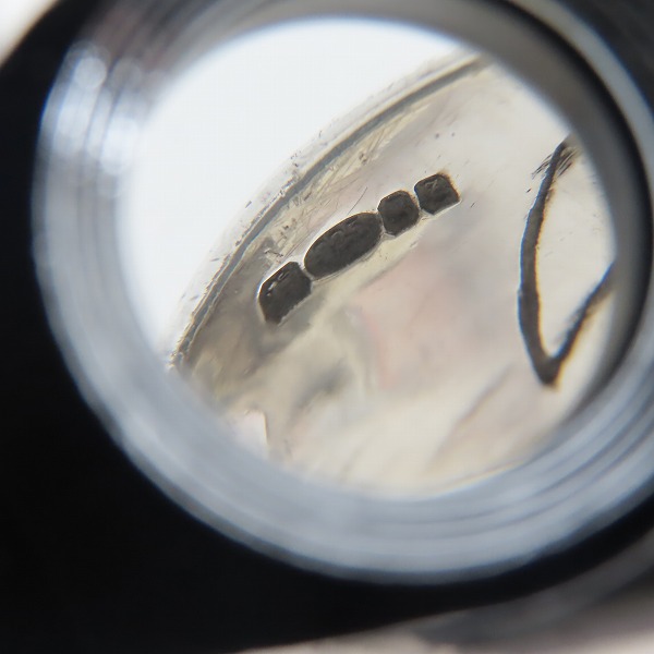 実際に弊社で買取させて頂いたCRAZY PIG/クレイジーピッグ ラージエビルスカルリング/18.5号の画像 6枚目