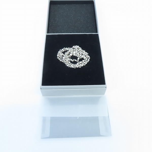 実際に弊社で買取させて頂いた【ギャラ付き】Bloody Mary/ブラッディマリー Rain drop レインドロップネックレス 60cm の画像 6枚目