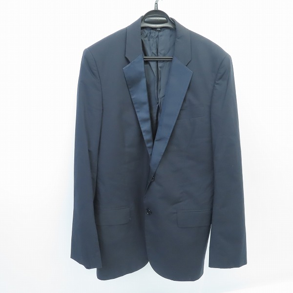 実際に弊社で買取させて頂いたHELMUT LANG/ヘルムートラング タキシードジャケット 48