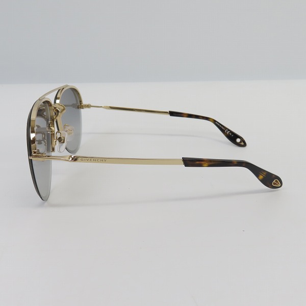 実際に弊社で買取させて頂いたGIVENCHY/ジバンシィ サイドロゴ ティアドロップ型 サングラス GV7075 J5Gの画像 1枚目