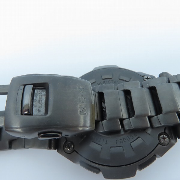 実際に弊社で買取させて頂いた【ジャンク】G-SHOCK/Gショック MR-G クロノ タフソーラー MRG-7500BJ-1AJFの画像 4枚目