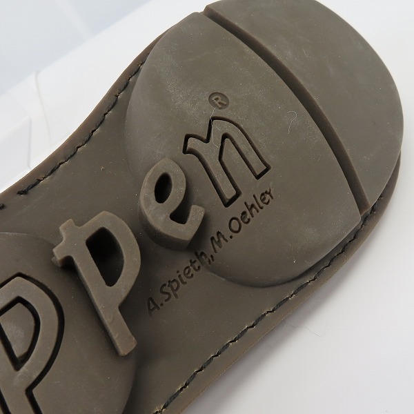 実際に弊社で買取させて頂いたtrippen/トリッペン レースアップ レザーブーツ/40の画像 6枚目