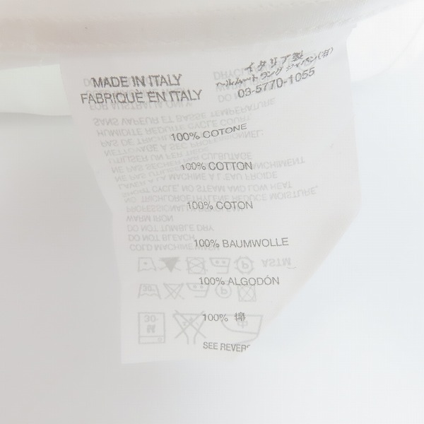 実際に弊社で買取させて頂いたHELMUT LANG/ヘルムートラング 長袖シャツ ホワイト/41の画像 3枚目