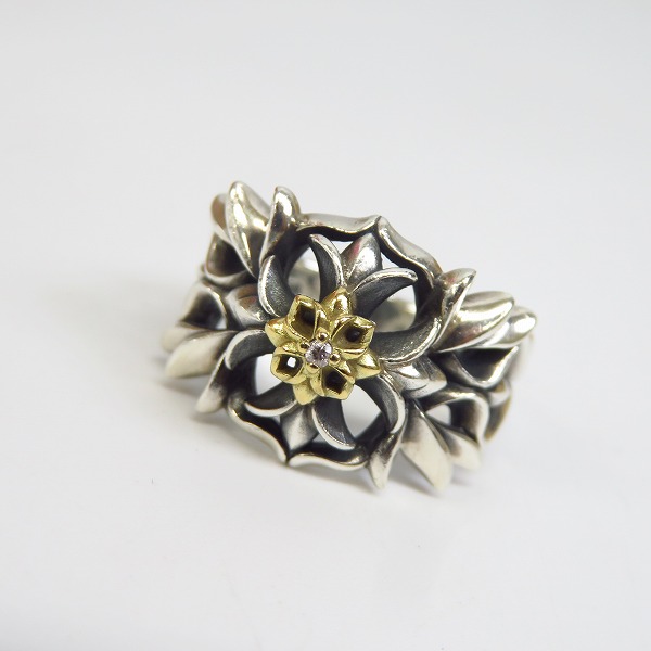 実際に弊社で買取させて頂いたBloody Mary/ブラッディマリー Mermaid Anniversary 2017 限定 K18/D0.01 アンドロメダ リング 15号