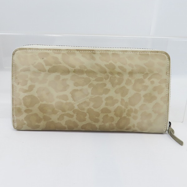 実際に弊社で買取させて頂いたWhite Mountaineering×PORTER/ホワイトマウンテニアリング×ポーター レオパードプリント ウォレット/財布の画像 1枚目