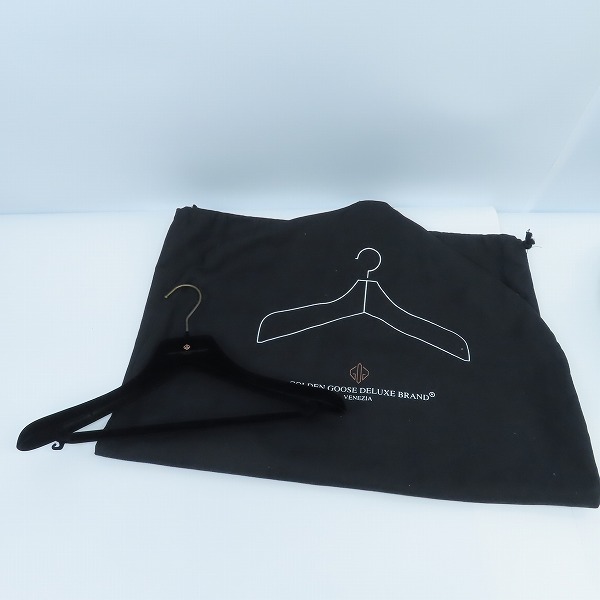 実際に弊社で買取させて頂いたGOLDEN GOOSE DELUXE BRAND/ゴールデングースデラックスブランド ダブルライダースジャケット G25U537/Sの画像 9枚目