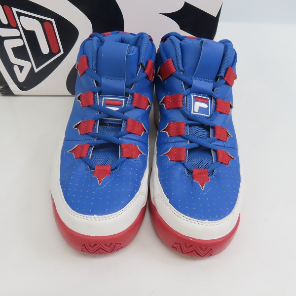 実際に弊社で買取させて頂いたFILA/フィラ Grant Hil 95 BLUE/RED/WHITE グラントヒル 1VB90072-429/US9