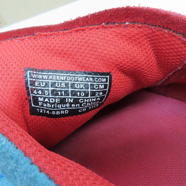 実際に弊社で買取させて頂いたKEEN/キーン JASPER/ジャスパー クライミングシューズ/スニーカー 1274-SBRD/29の画像 5枚目