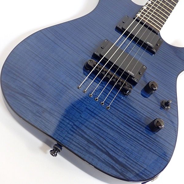 実際に弊社で買取させて頂いた★【美品】ESP/イーエスピー M-Ⅱ ROSELIA SAYO 氷川紗夜 モデル フレイムメイプルトップ MG搭載 ギグケース付の画像 6枚目