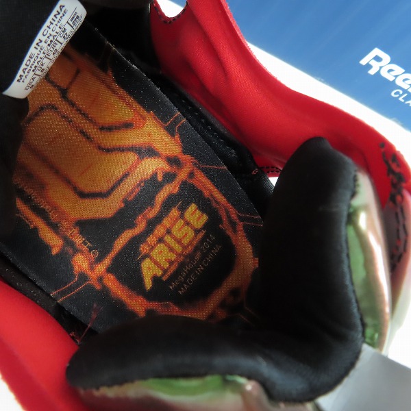 実際に弊社で買取させて頂いた【未使用】リーボック×メガハウス インスタ ポンプ フューリー/攻殻機動隊 ロジコマ M41760/27.0の画像 4枚目