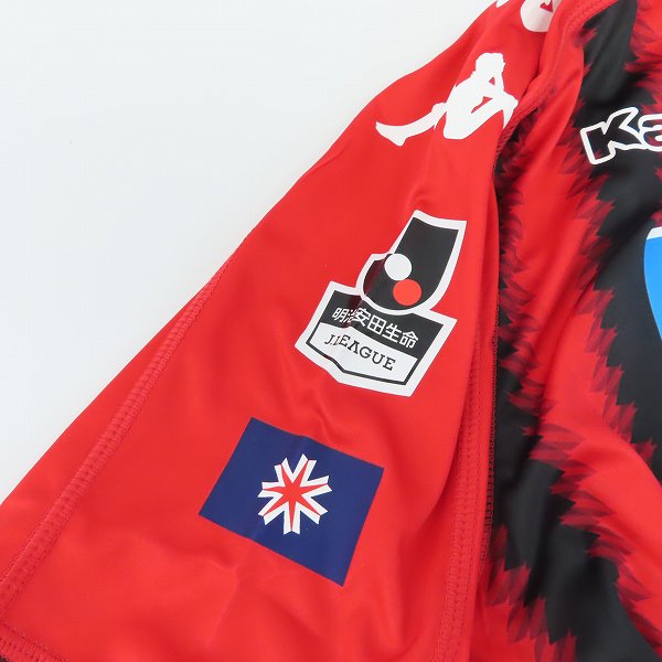 実際に弊社で買取させて頂いた【未使用】kappa/カッパ 北海道コンサドーレ札幌 2017 #12 サポーターズナンバー レプリカユニフォーム/Lの画像 5枚目