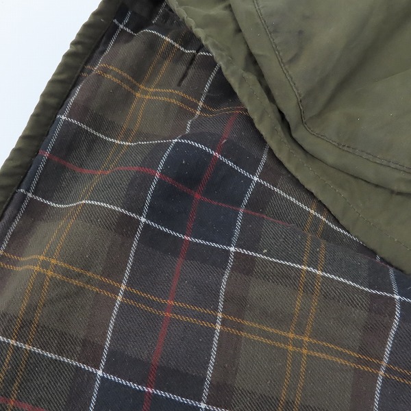 実際に弊社で買取させて頂いたBARBOUR/バブアー ビデイル SL ワックスド コットンジャケット C44/112CMの画像 7枚目