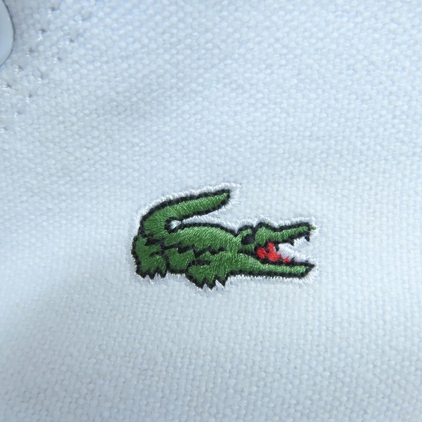 実際に弊社で買取させて頂いたLACOSTE/ラコステ ミッドカットスニーカー ロゴ L27 MID LCR2/UK7.5の画像 6枚目