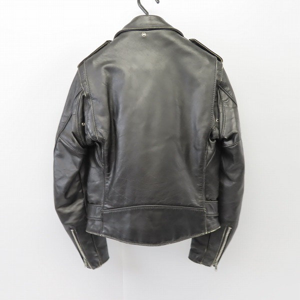 実際に弊社で買取させて頂いたSchott/ショット パーフェクト 618 レザーダブルライダース/36の画像 1枚目