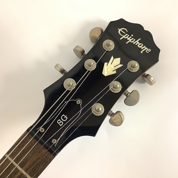 実際に弊社で買取させて頂いた★Epiphone/エピフォン SG G-400 エレキギター ソフトケース付きの画像 1枚目