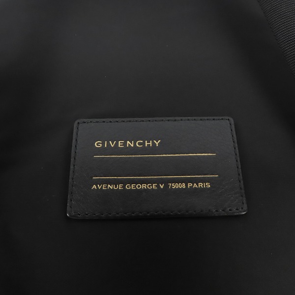 実際に弊社で買取させて頂いたGIVENCHY/ジバンシイ  ライオンプリント/手書き風ロゴ入り バックパックの画像 3枚目
