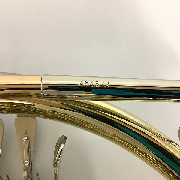 実際に弊社で買取させて頂いた★Hans Hoyer/ハンスホイヤー 801J ベルカット ダブル・ホルン セミハードケース付きの画像 2枚目