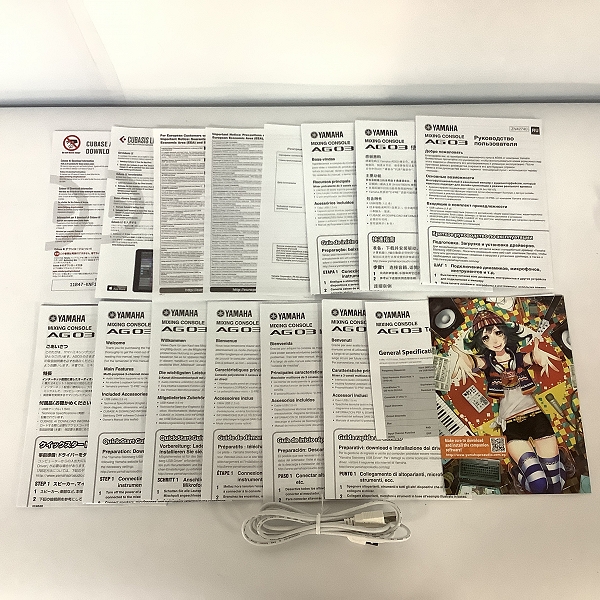 実際に弊社で買取させて頂いたYAMAHA/ヤマハ AG03 ウェブキャスティングミキサー【簡易動作確認】の画像 5枚目