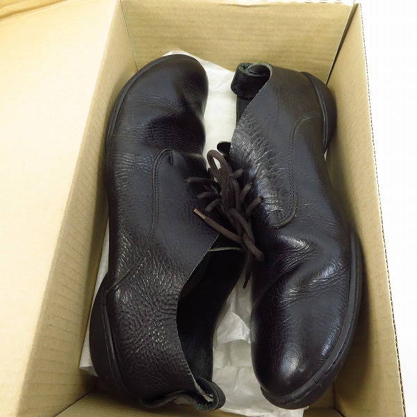 実際に弊社で買取させて頂いたtrippen/トリッペン レースアップレザーシューズ ブラック/42の画像 7枚目