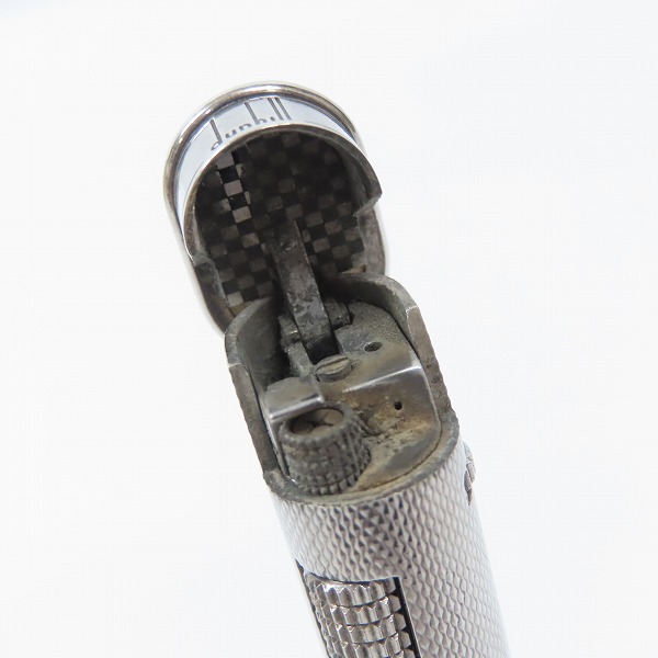実際に弊社で買取させて頂いたdunhill/ダンヒル サイドローラー ガスライター スティックタイプ シルバーの画像 5枚目