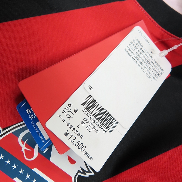 実際に弊社で買取させて頂いた【未使用】kappa/カッパ コンサドーレ札幌 15周年記念ロゴ レプリカユニホーム/Lの画像 6枚目